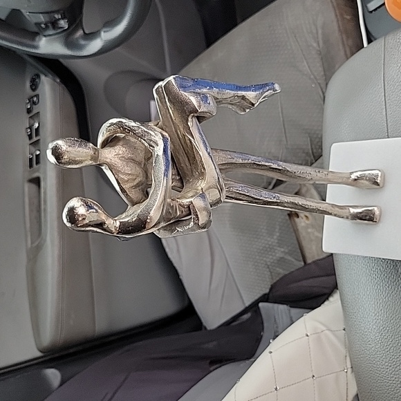 Couples statue  silver - Picture 4 of 13